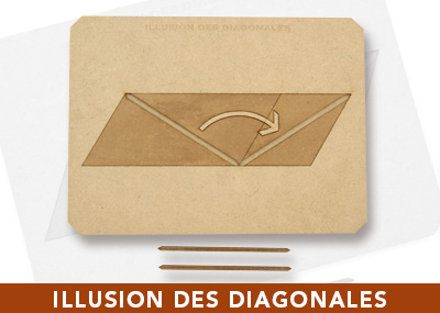 illusion des diagonales jeux EFCE bandeau