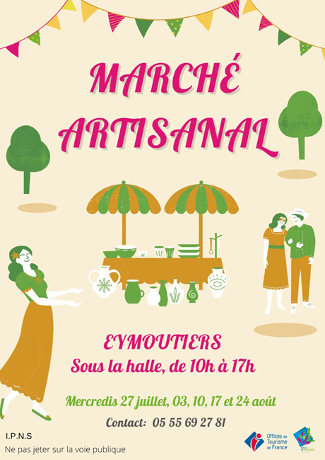 Marche artisanal eymoutiers 2022