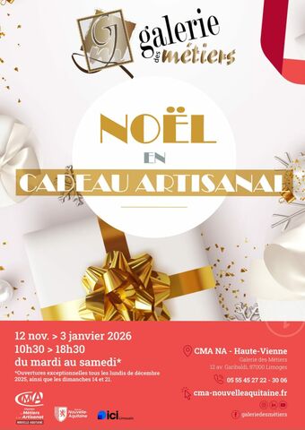 Noël en cadeau artisanal à Limoges 2025