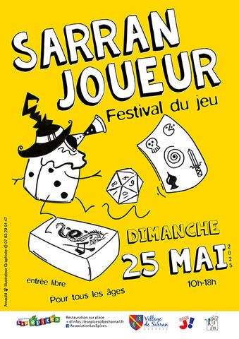 Festival du jeu à Sarran, dimanche 25 mai 2025