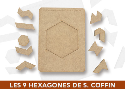 les 9 hexagones stewart coffin jeux EFCE bandeau