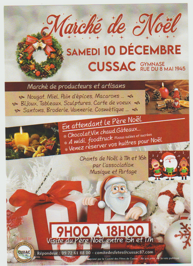 marche noel cussac 2022