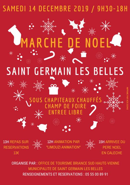 marche noel saint germain les belles 2019