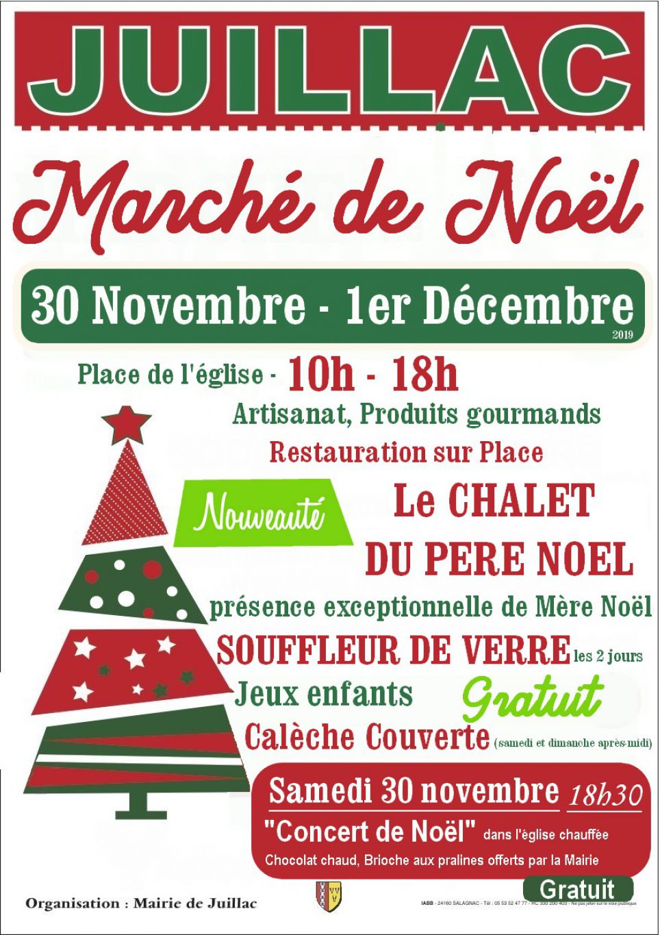 marche noel juillac 19