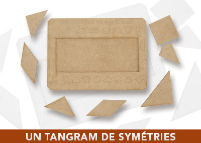 un tangram de symetries jeux EFCE bandeau