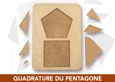 Quadrature du pentagone