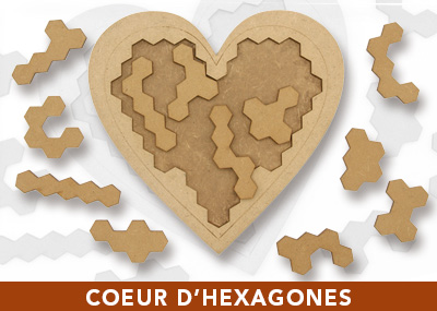 Coeur d'hexagones