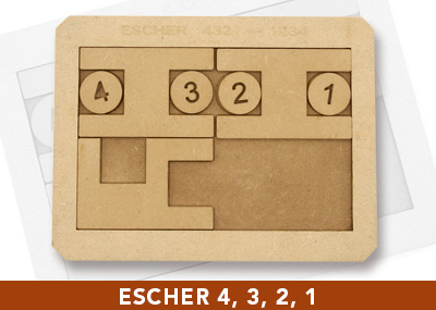 Escher 4, 3, 2, 1
