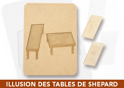 Illusion des tables de Shepard