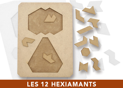 Les 12 hexiamants